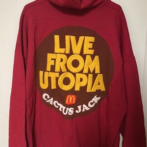 Rare Travis Scott x McDonald’s Live From Utopia Hoodie